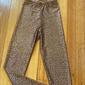 American Apparel Animal Print Leggings